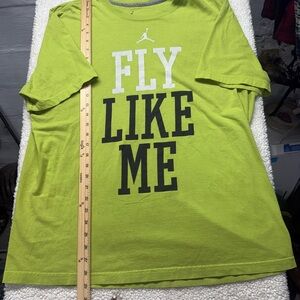 'Fly Like Me' T-Shirt, Michael Jordan, green, men’s, size XL
